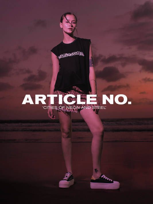 ARTICLE NO. 2023 A/W 'CITIES OF NEON AND STEEL'