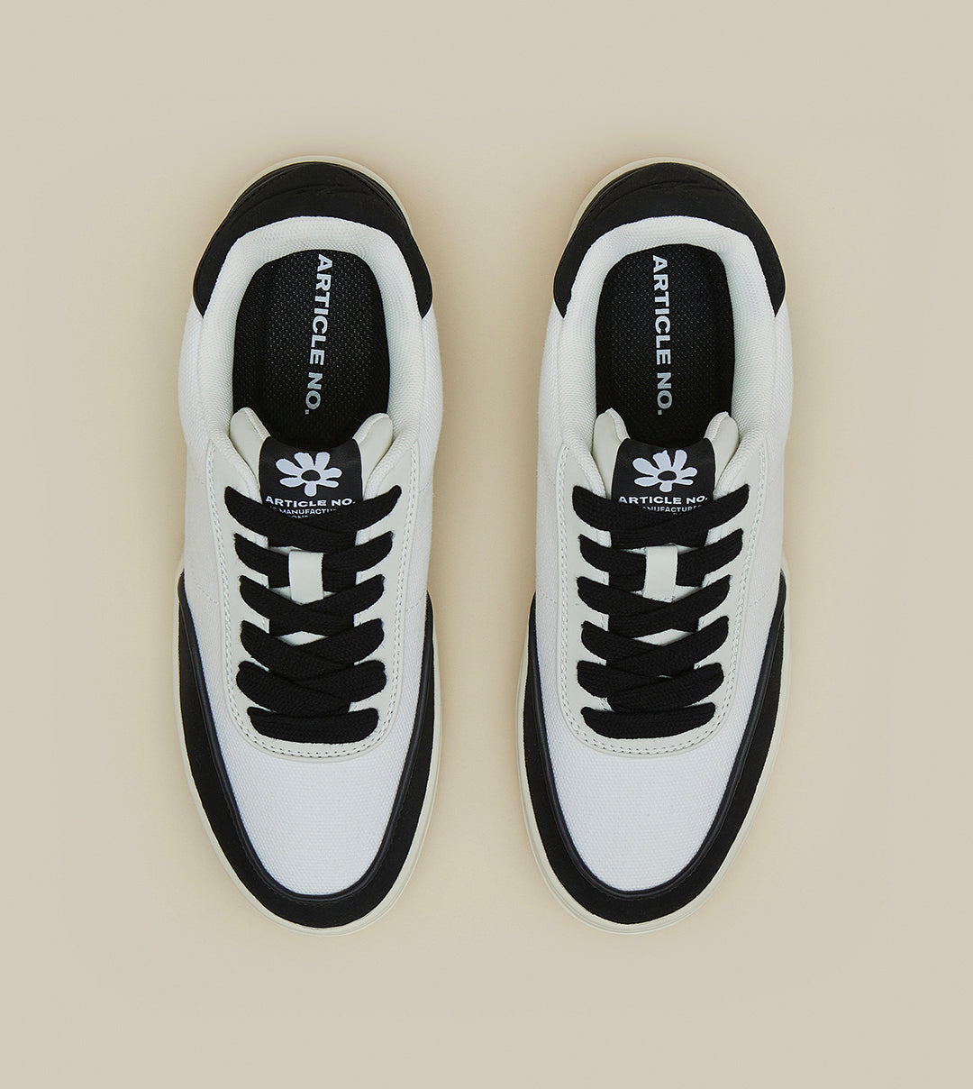 COURT SNEAKER LOW-TOP BLACK SNEAKERS