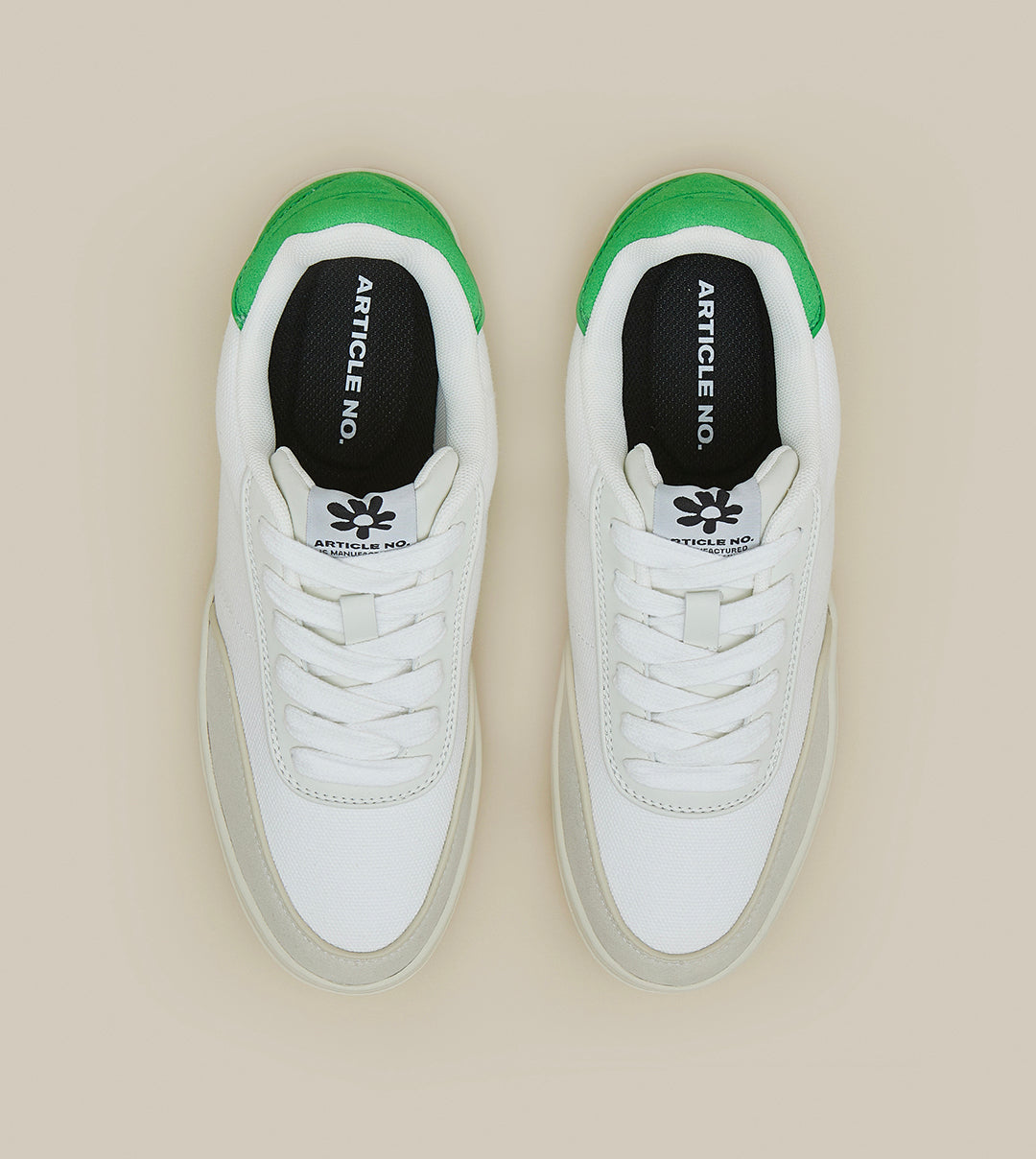 COURT SNEAKER LOW-TOP GREEN SNEAKERS