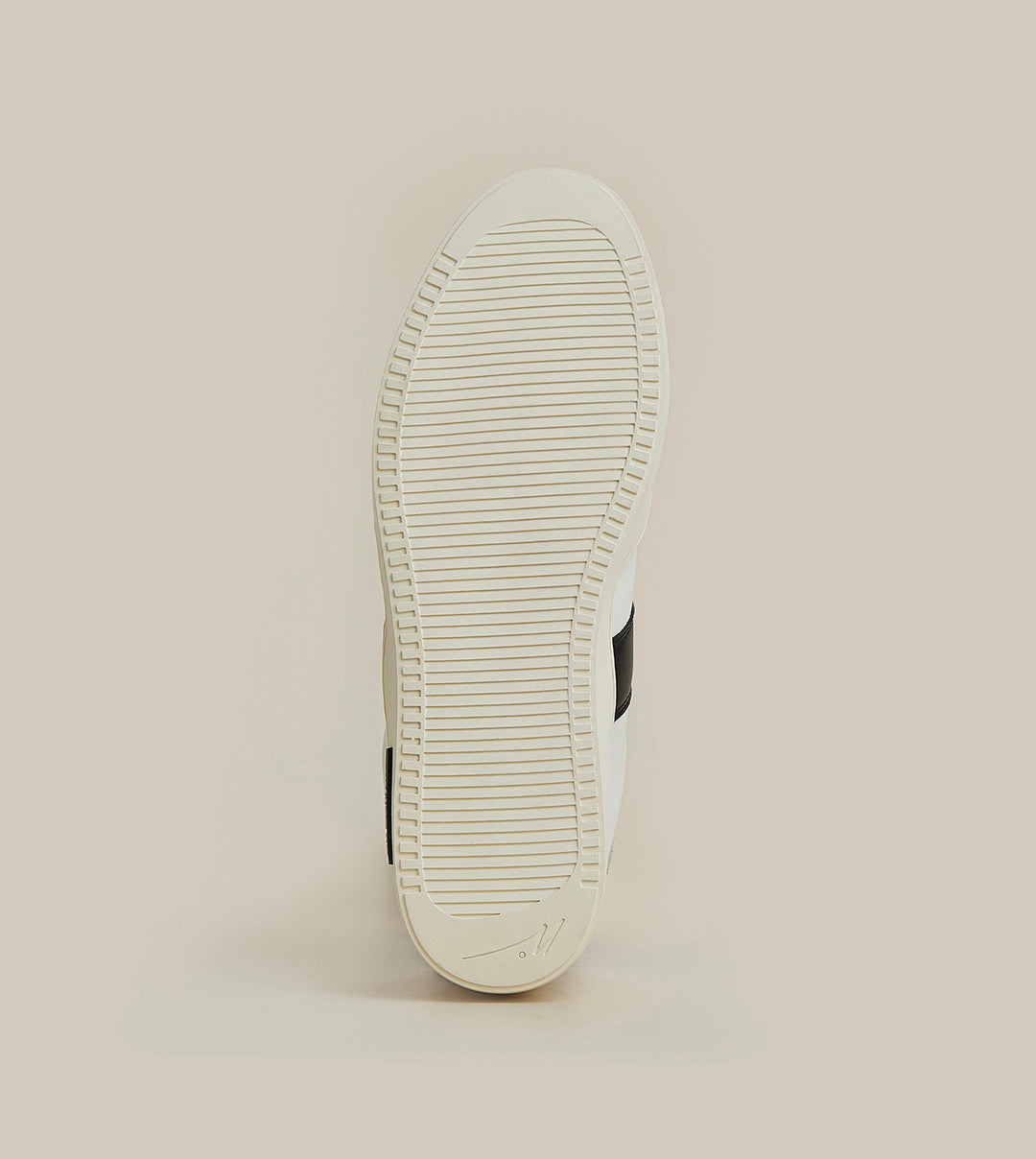 COURT SNEAKER LOW-TOP WHITE/BLACK GERMAN TRAINERS