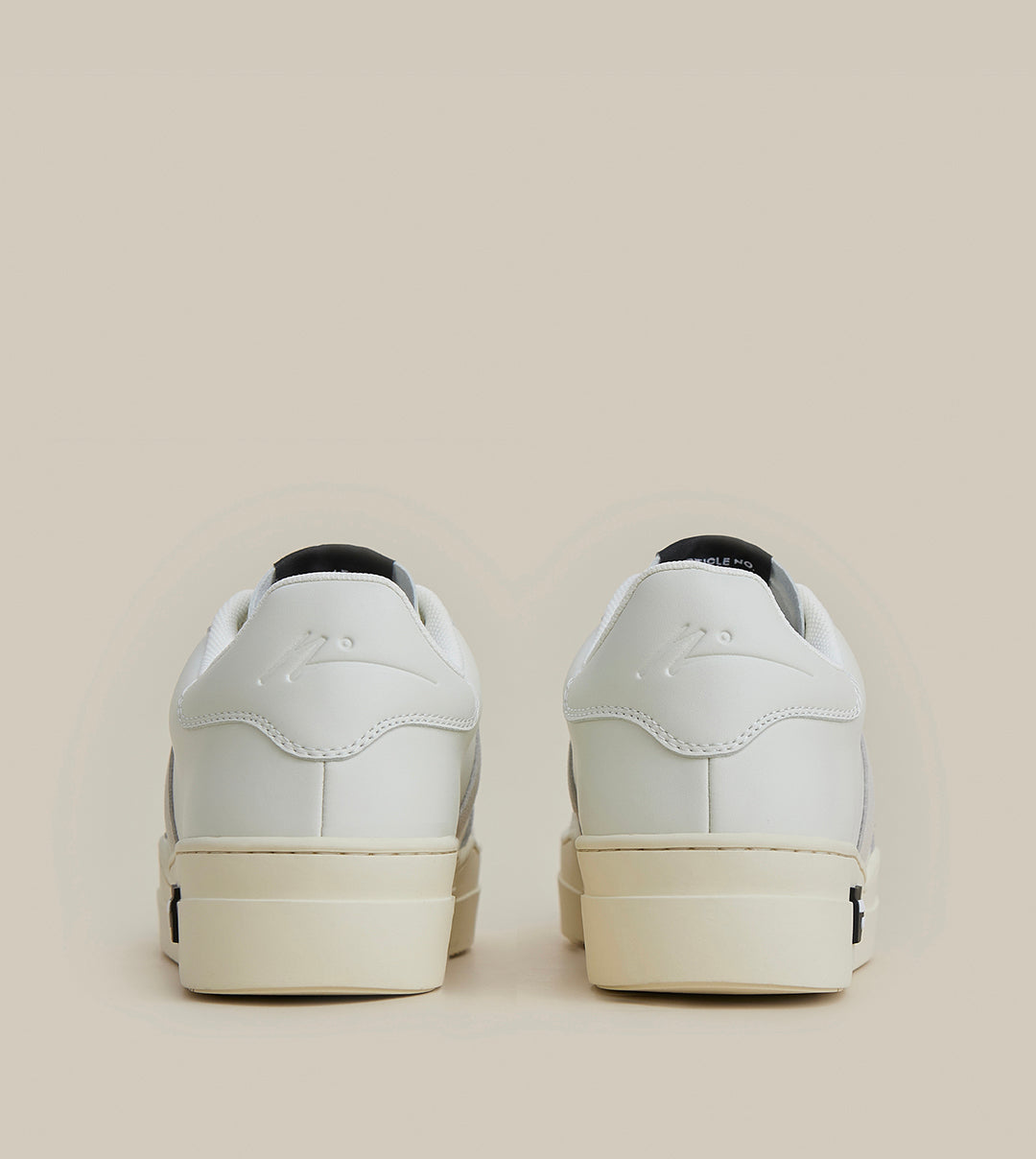 COURT SNEAKER LOW-TOP WHITE/GREY GERMAN TRAINERS
