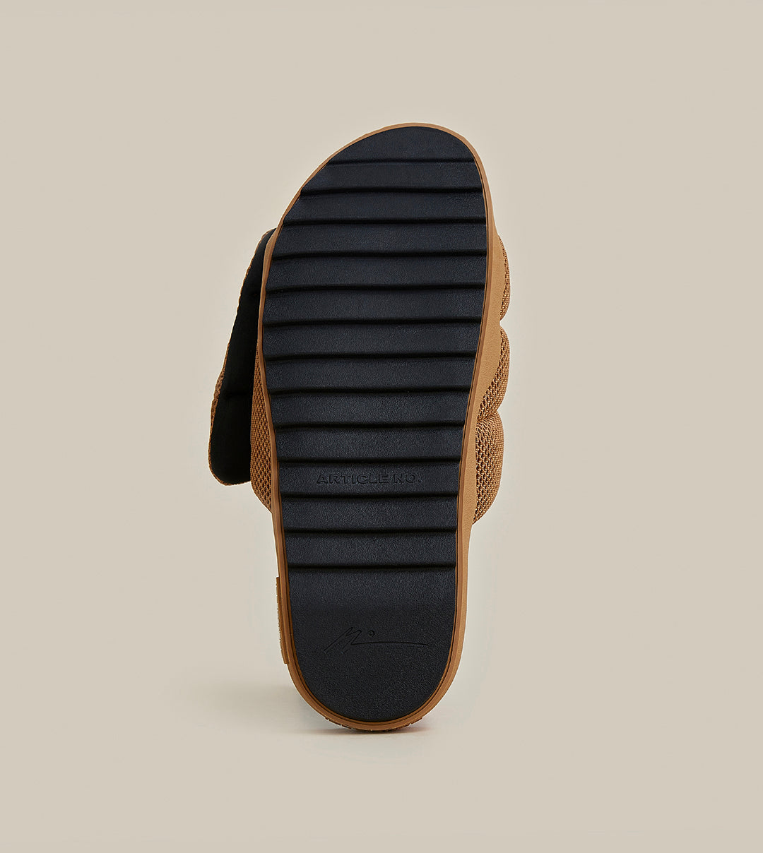 VAGABOND MESH BAND BROWN SLIDES