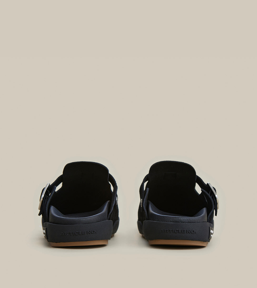 VAGABOND LEATHER BLACK DRIFT CLOGS