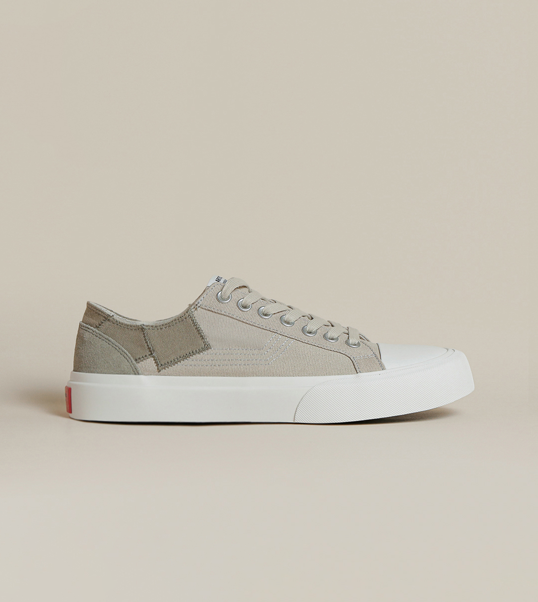 O.G. CLASSIC PATCHWORK KHAKI SNEAKERS