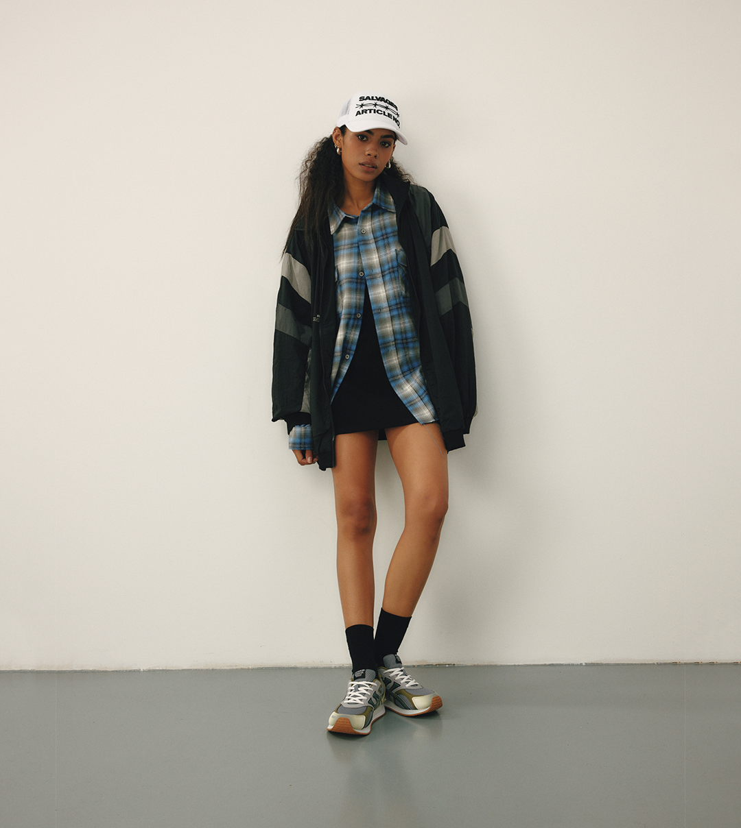 DUNE LOW-TOP GREEN LOGO RUNNER