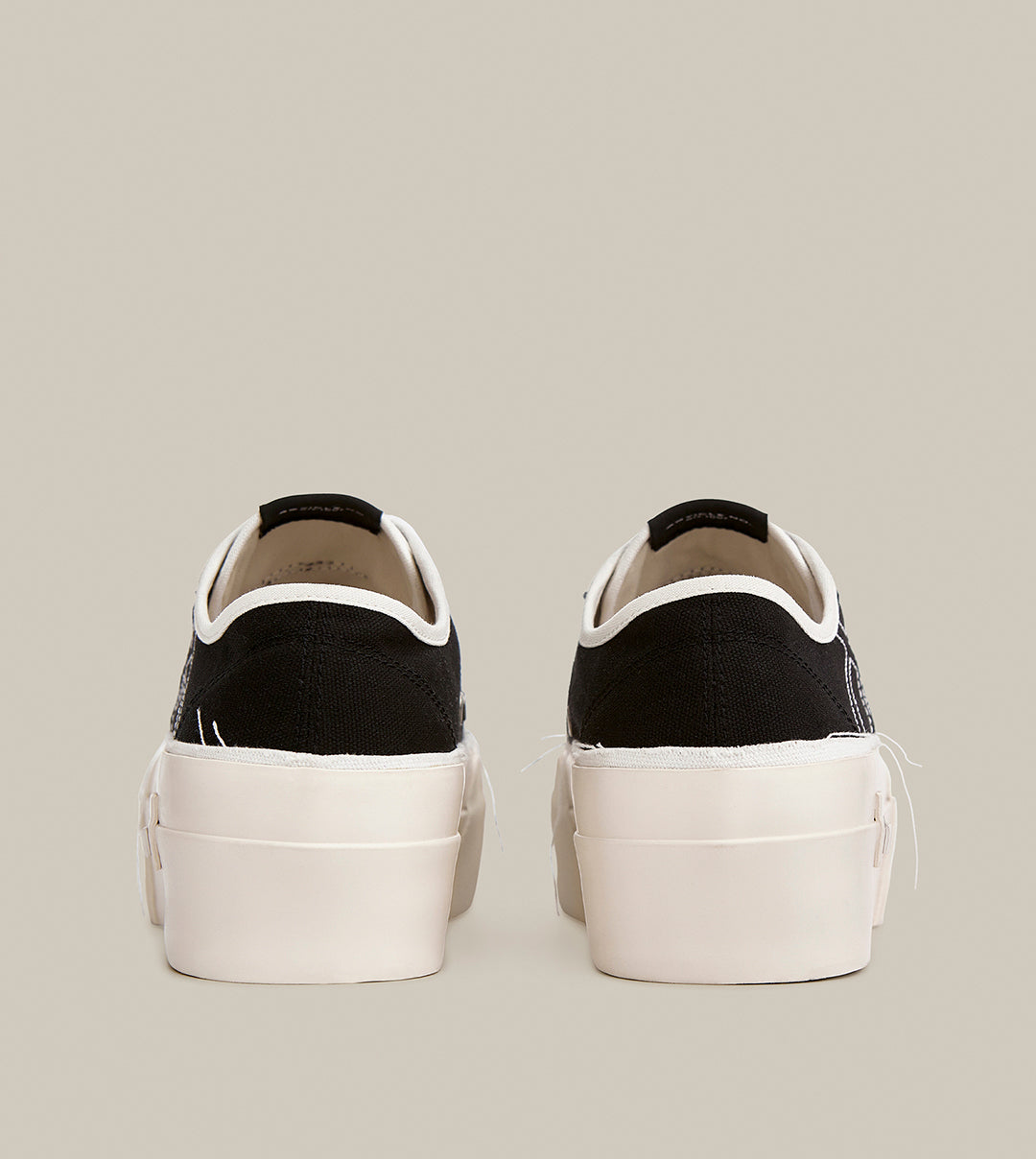 O.G. Classic AN Logo Platform White Sneakers
