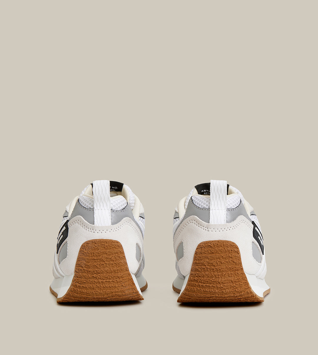 DUNE LOW-TOP WHITE LOGO RUNNER