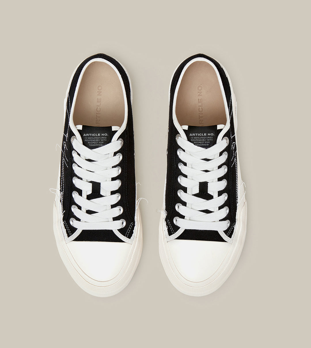 O.G. Classic AN Logo Platform White Sneakers