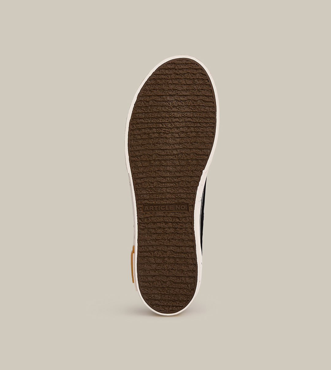 O.G. CLASSIC SPLASH-INK BLACK LOW-TOP SNEAKERS