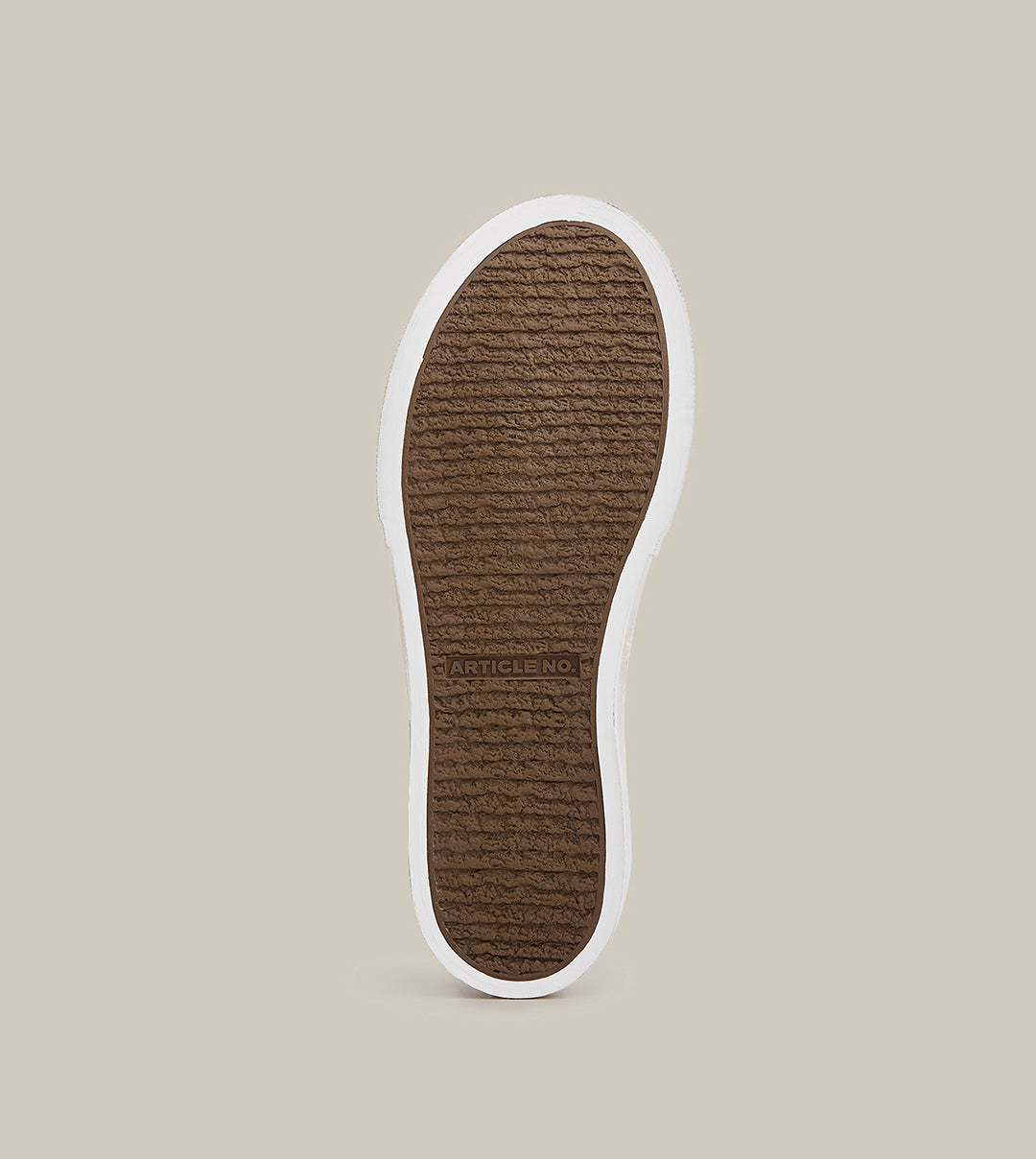 O.G. Classic AN Logo Platform White Sneakers