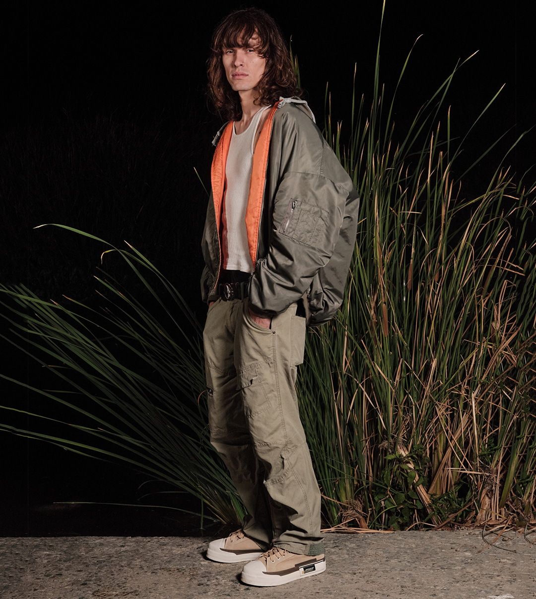 O.G. CLASSIC LEATHER PLATFORM BEIGE SNEAKER