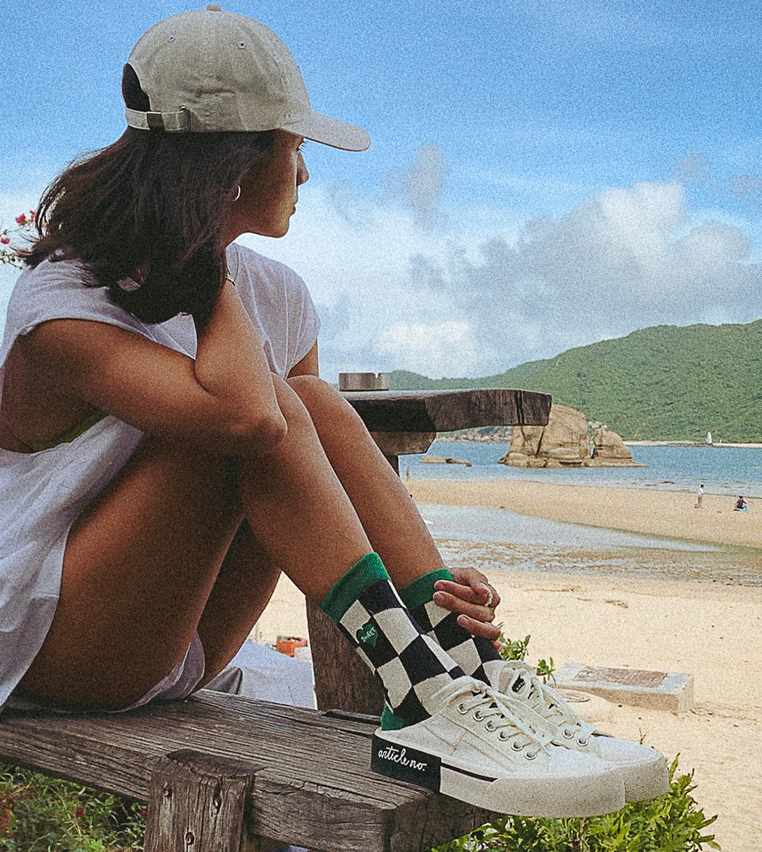 O.G. CLASSIC WHITE SLIP-ON MULES