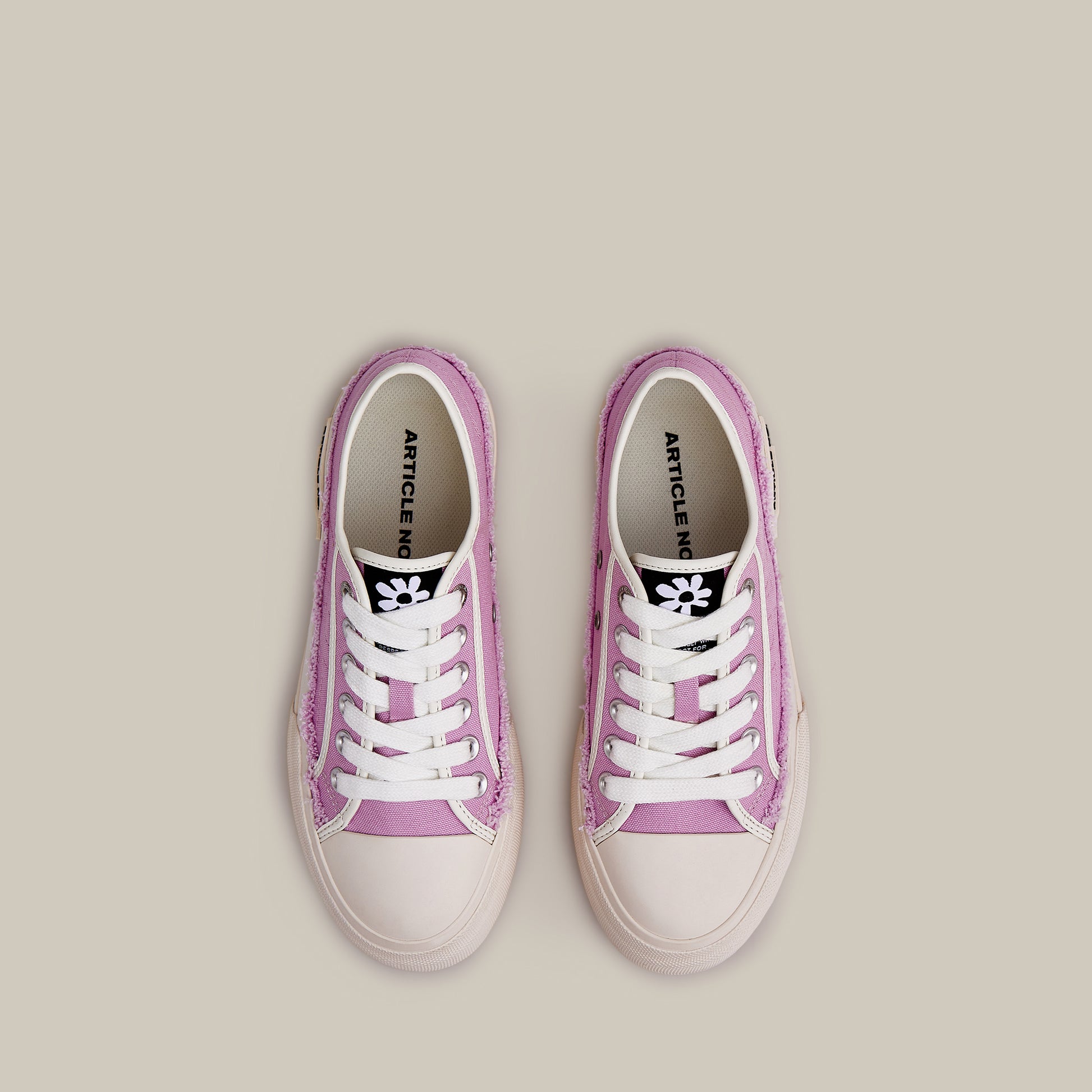 O.G. CLASSIC CANVAS PLATFORM PINK LOW-TOP SNEAKERS