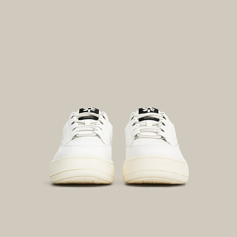 Burger Low-top Leather Skate Beige Sneakers