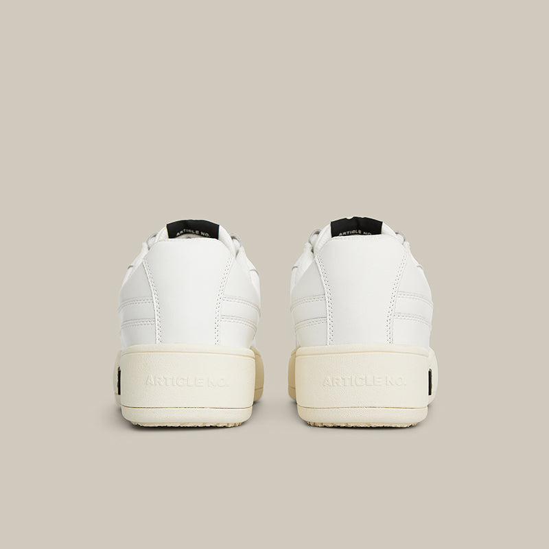 Burger Low-top Leather Skate Beige Sneakers