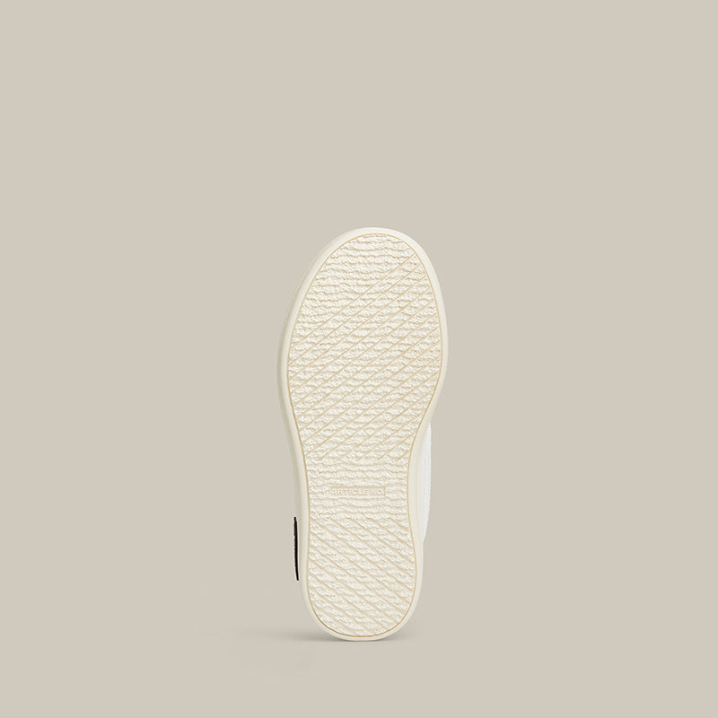 Burger Low-top Leather Skate Beige Sneakers