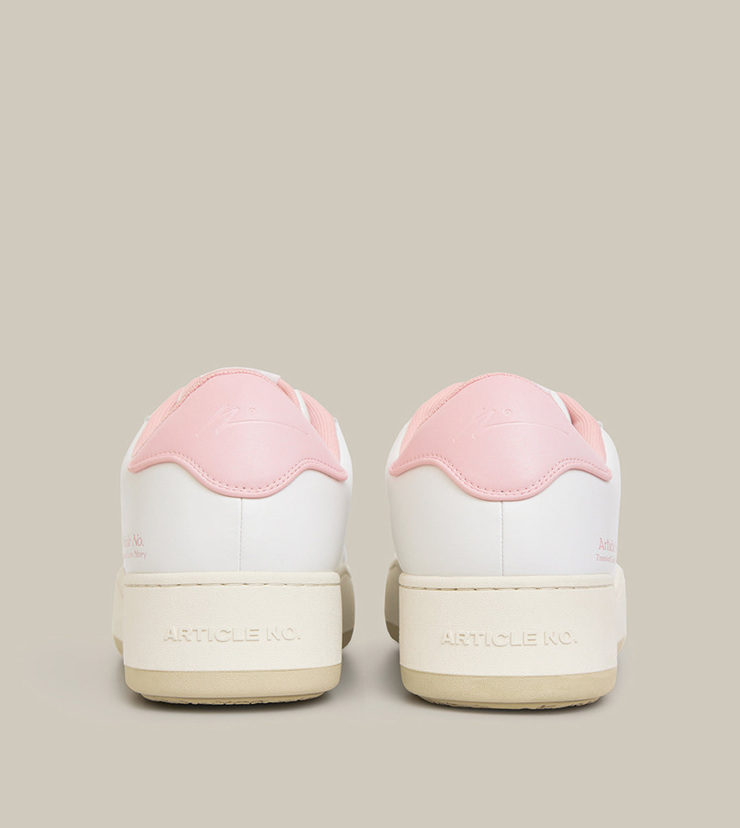 BURGER LOW-TOP WHITE TRAINERS