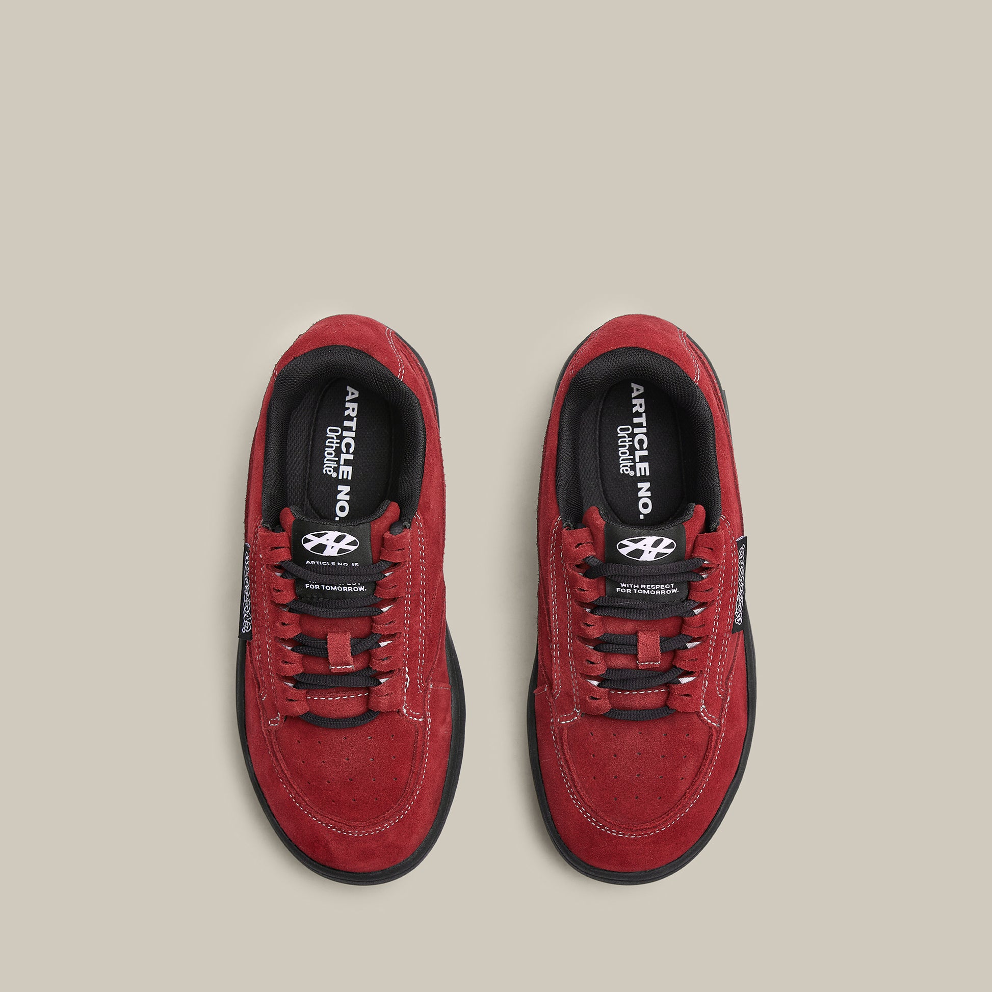 BURGER MINI RED LOW-TOP SKATE