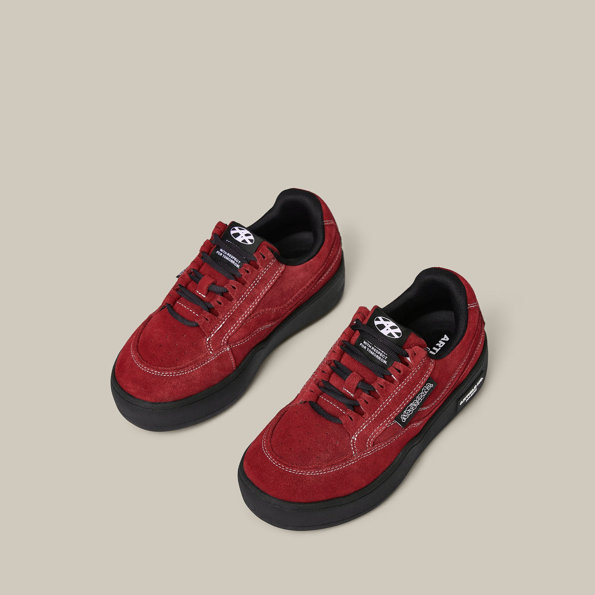 BURGER MINI RED LOW-TOP SKATE