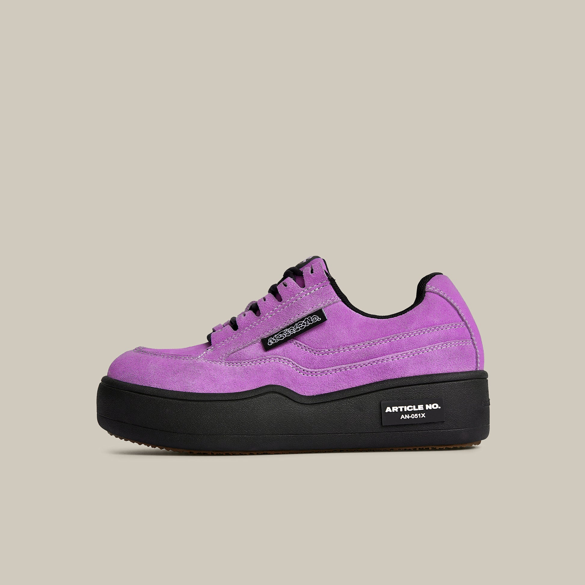 BURGER MINI PURPLE LOW-TOP SKATE