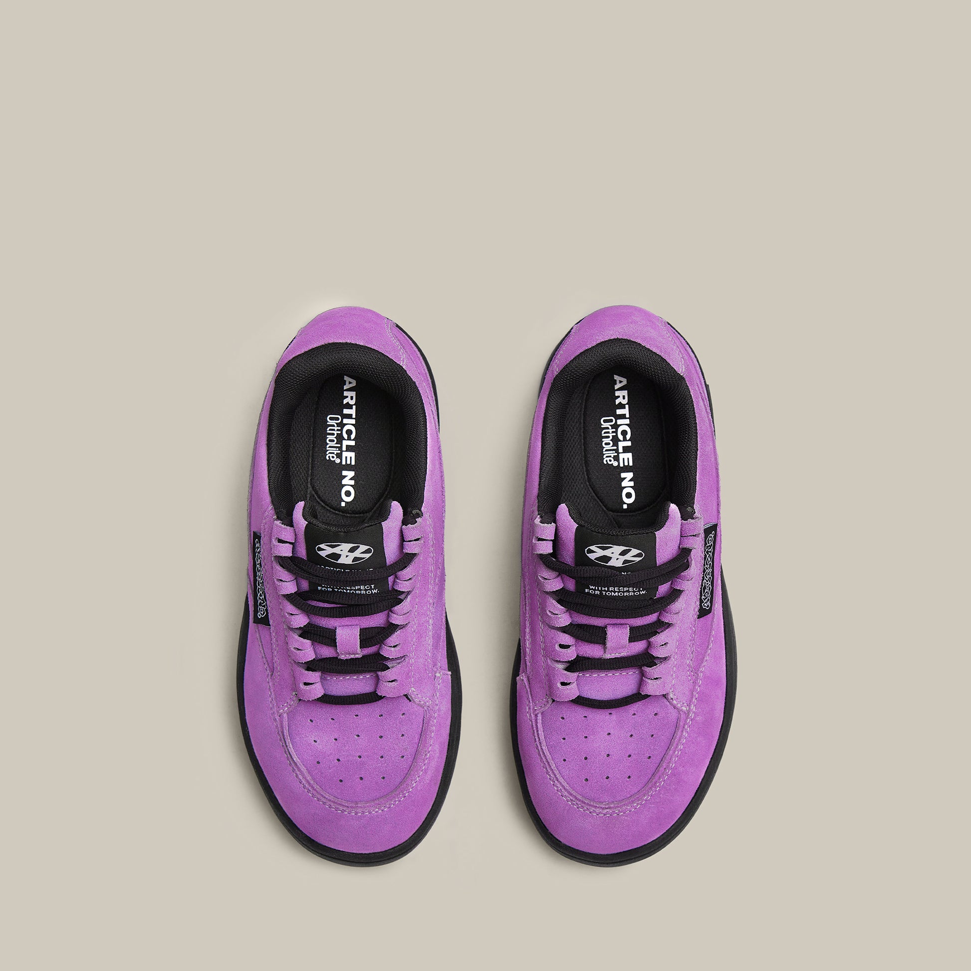 BURGER MINI PURPLE LOW-TOP SKATE