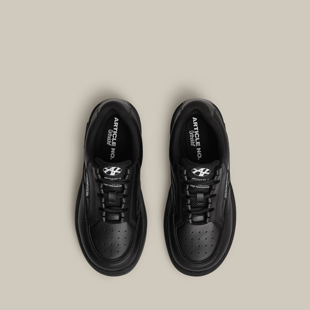 BURGER BLACK LOW-TOP SKATE