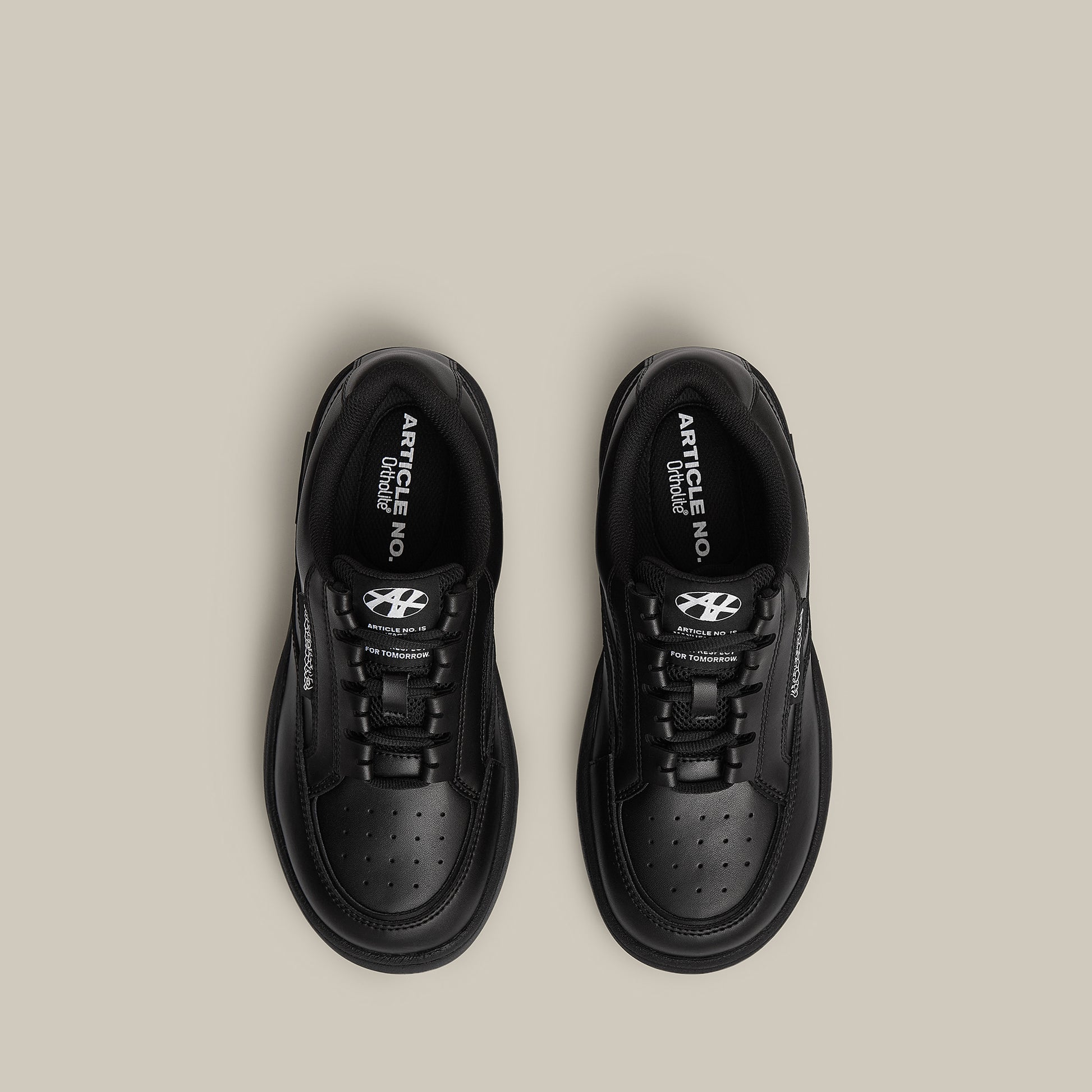 BURGER BLACK LOW-TOP SKATE