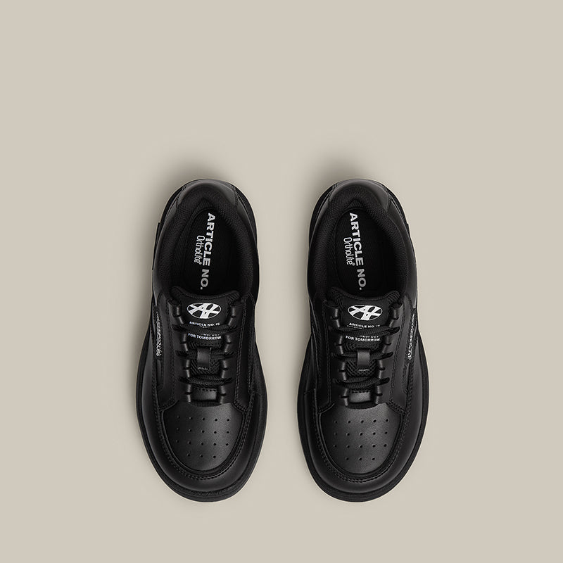 BURGER BLACK LOW-TOP SKATE