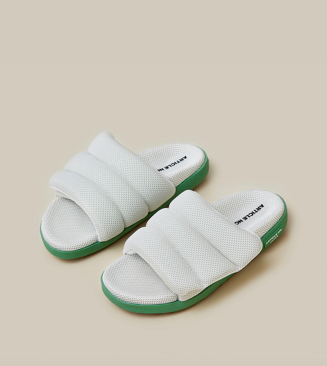 VAGABOND MESH BAND WHITE SLIDES