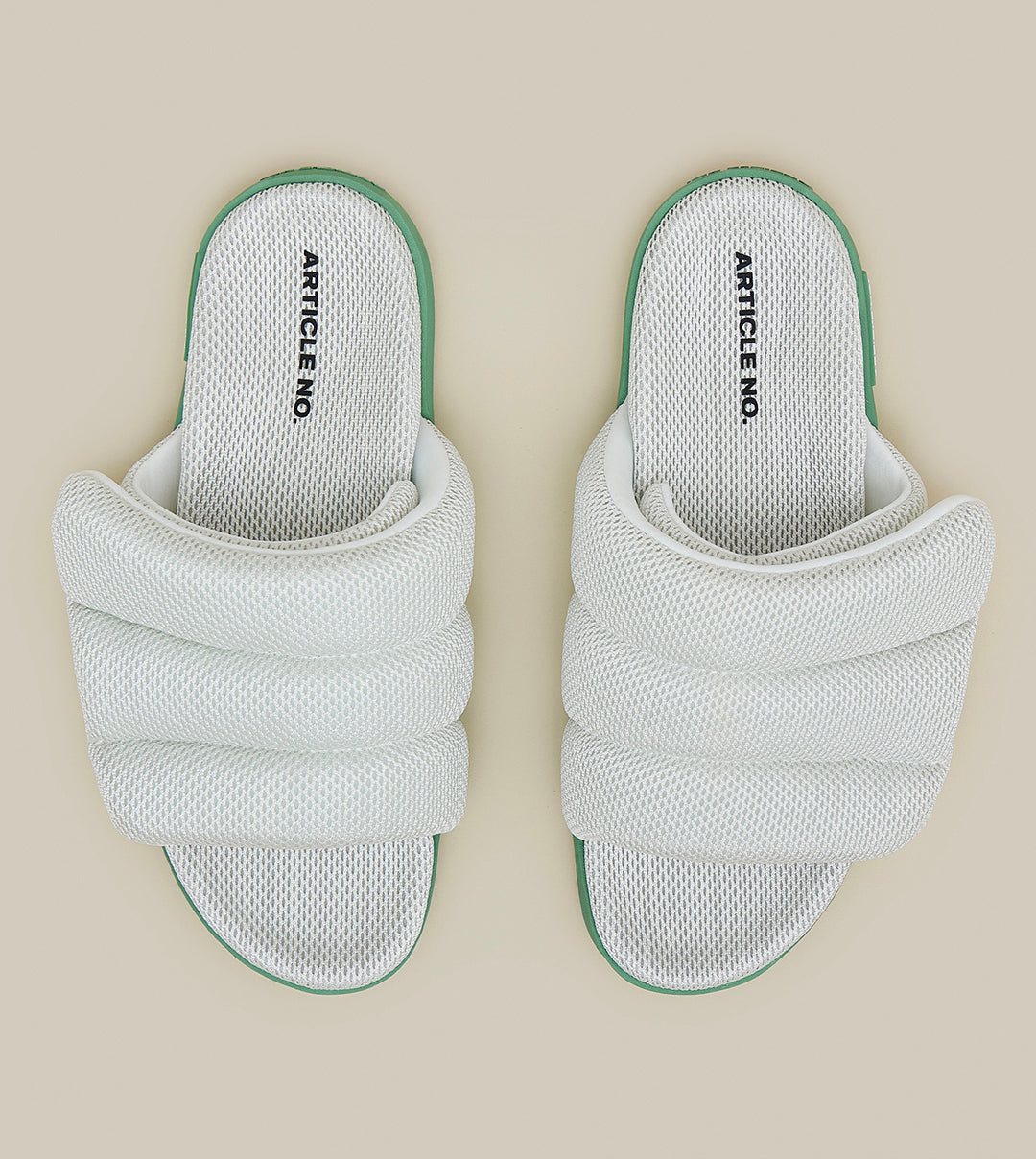 VAGABOND MESH BAND WHITE SLIDES