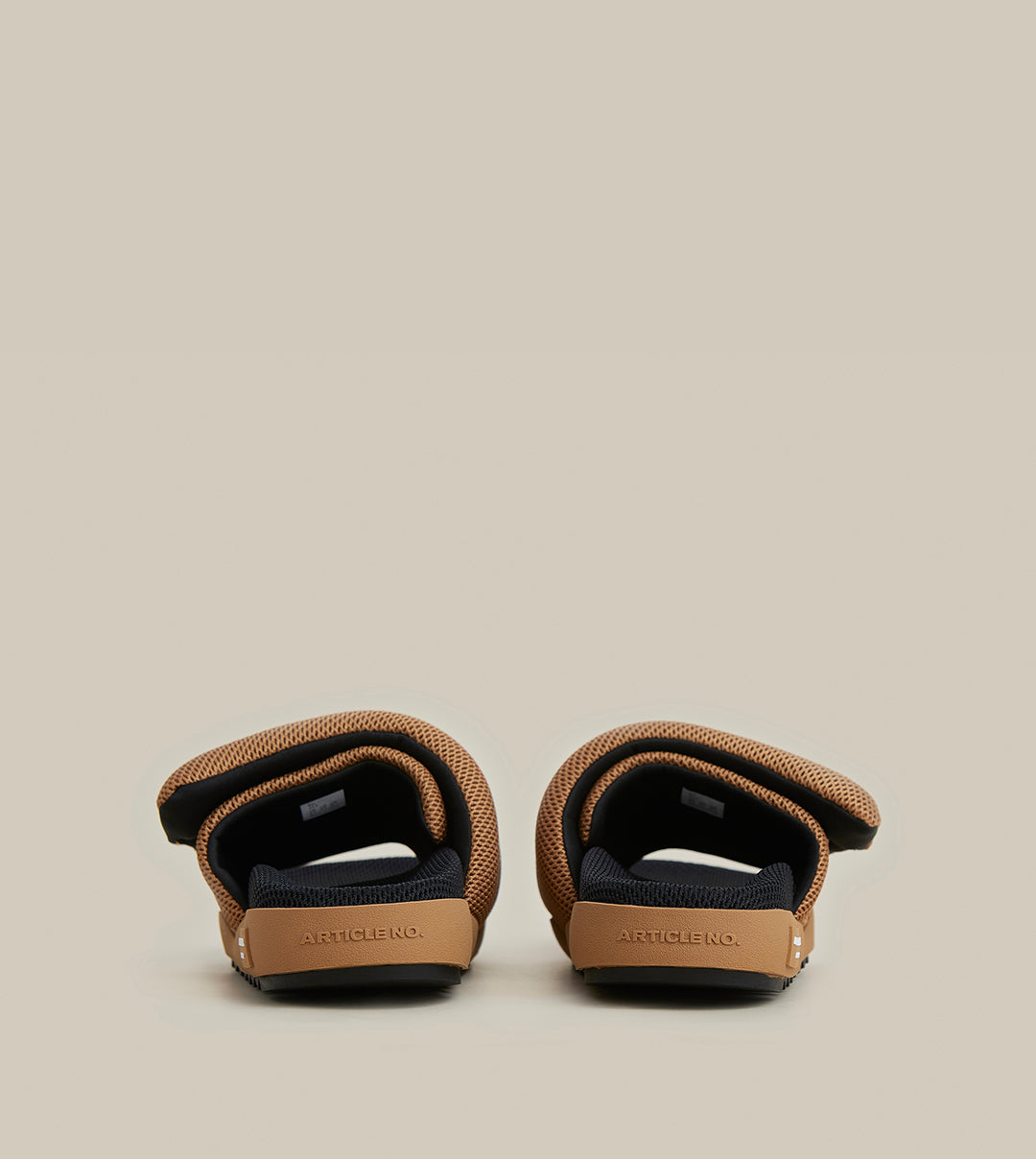 VAGABOND MESH BAND BROWN SLIDES