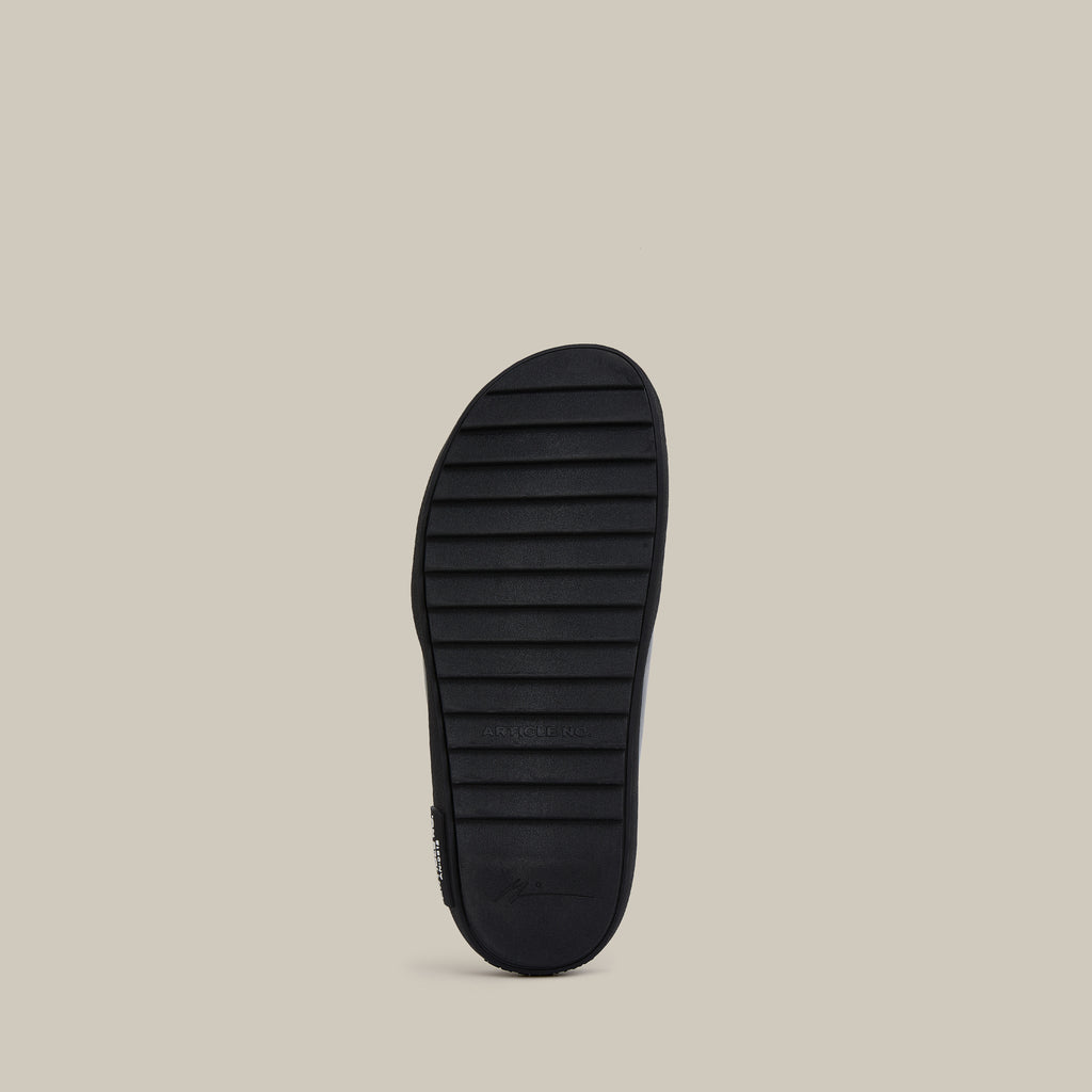 VAGABOND CALF LEATHER BLACK MULE
