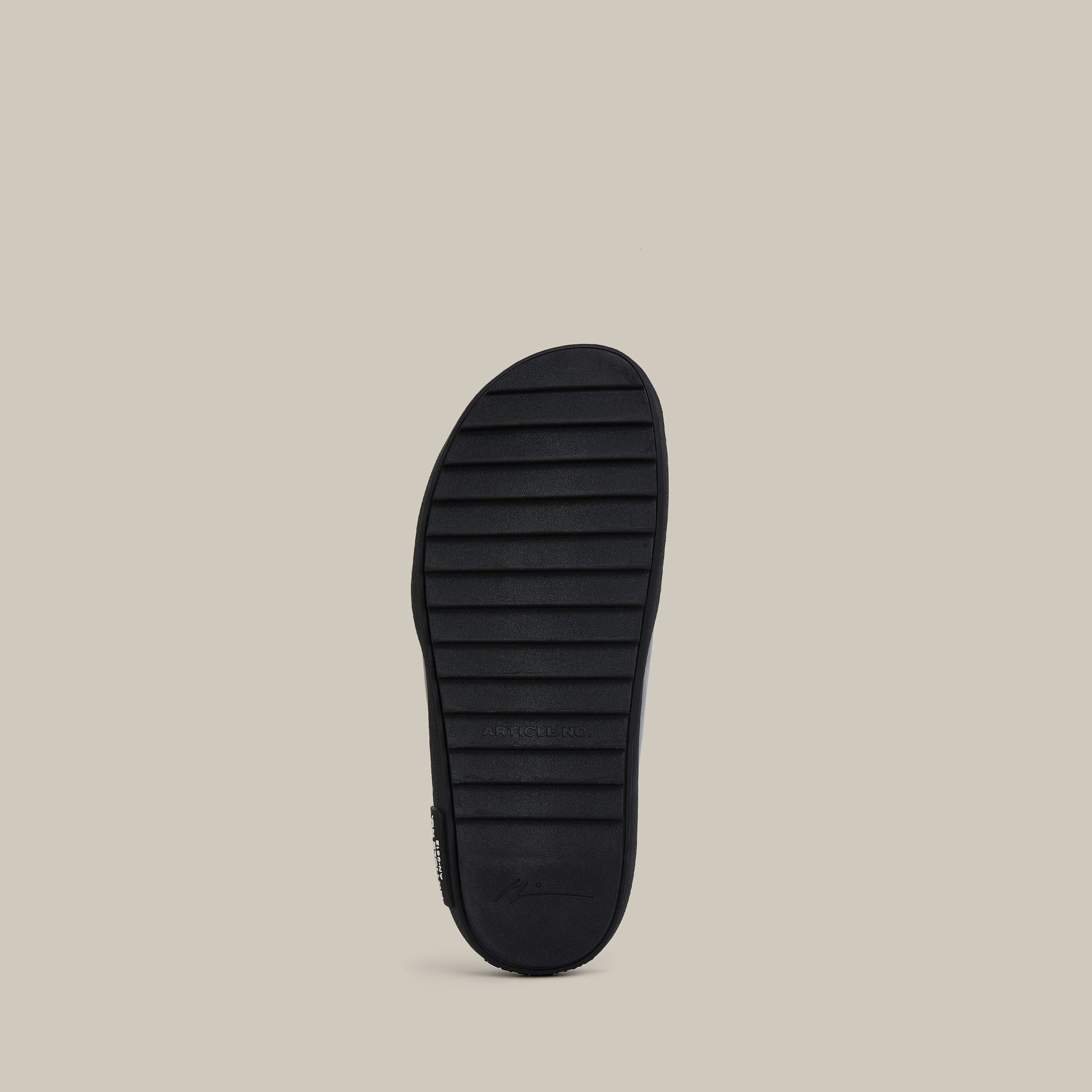 VAGABOND CALF LEATHER BLACK MULE