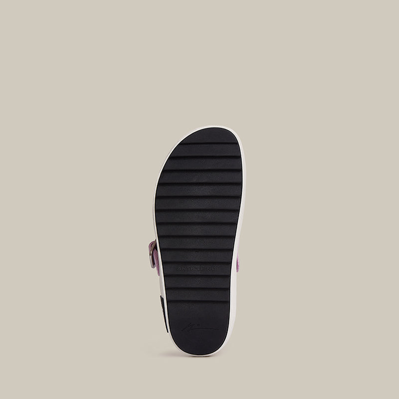 VAGABOND SUEDE LIGHT PINK DRIFT CLOGS