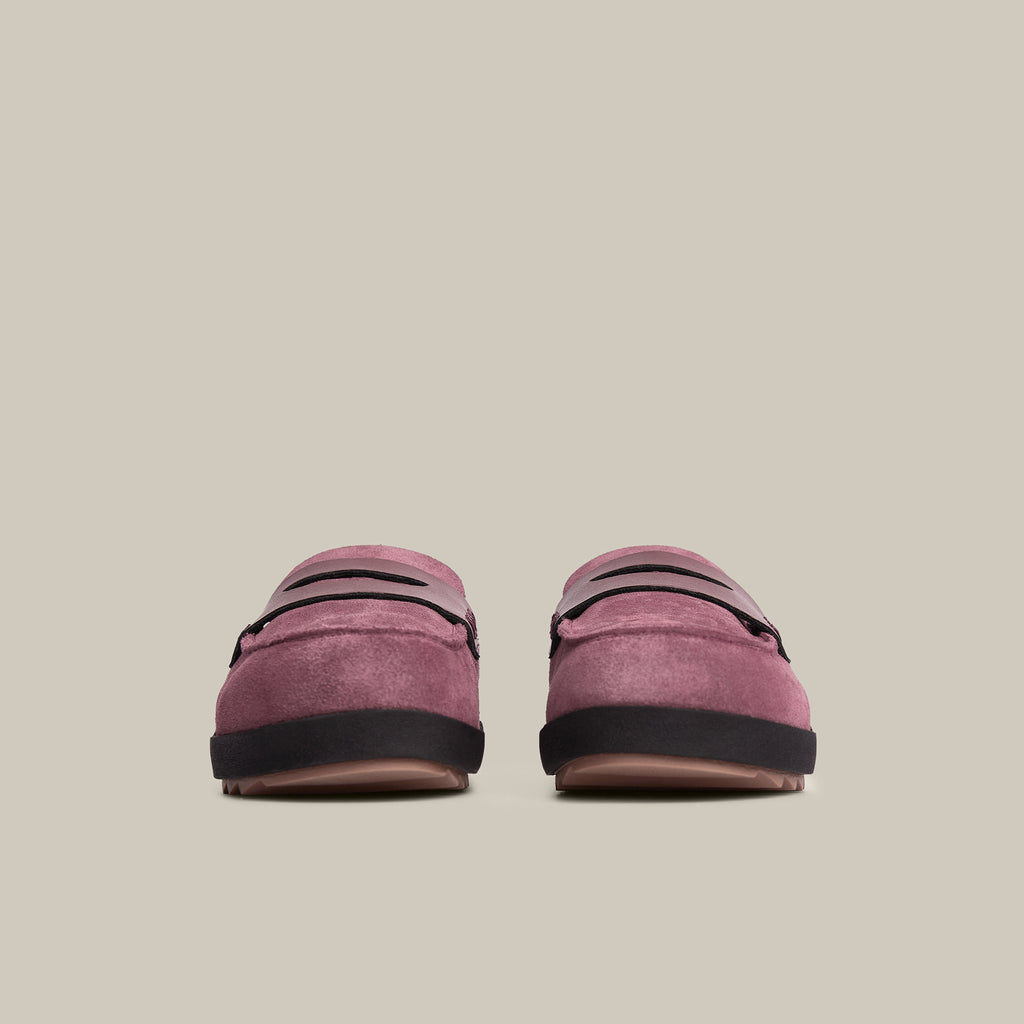 VAGABOND BROWN DRIFT LOAFER CLOGS