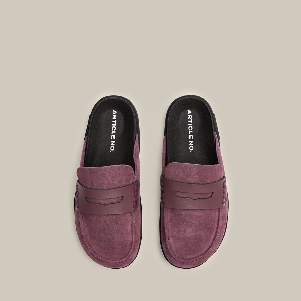 VAGABOND BROWN DRIFT LOAFER CLOGS