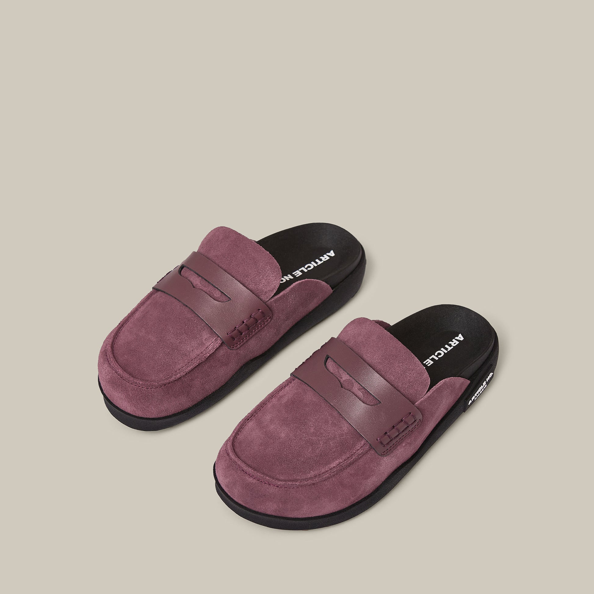 VAGABOND BROWN DRIFT LOAFER CLOGS