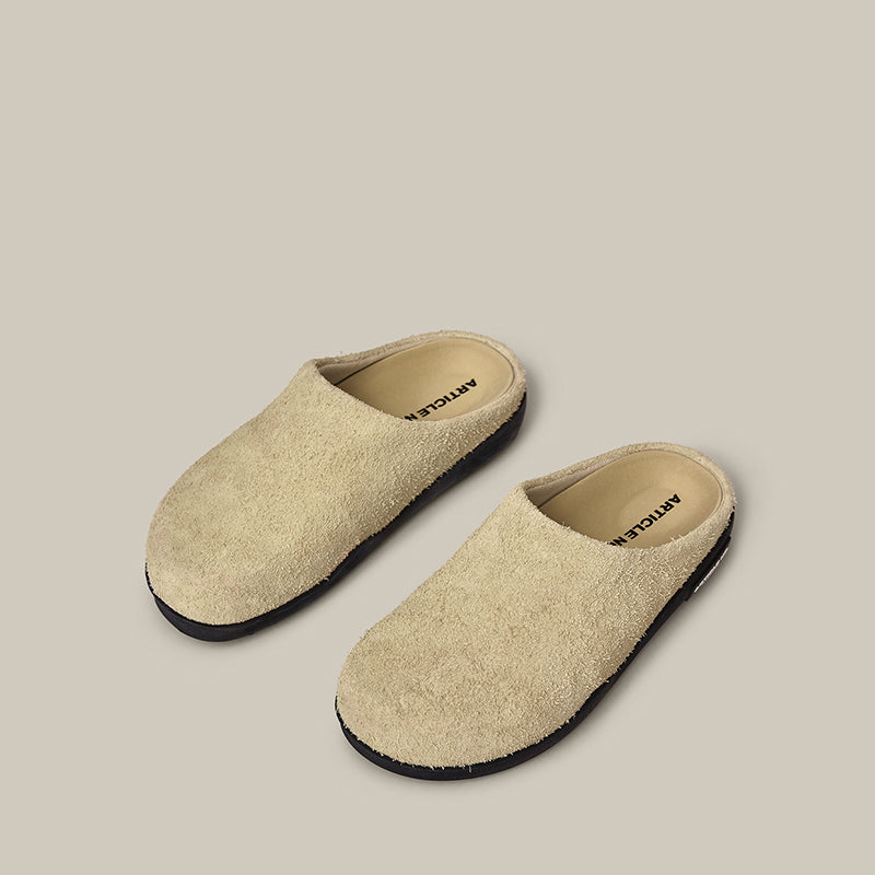 VAGABOND SUEDE BEIGE MULE