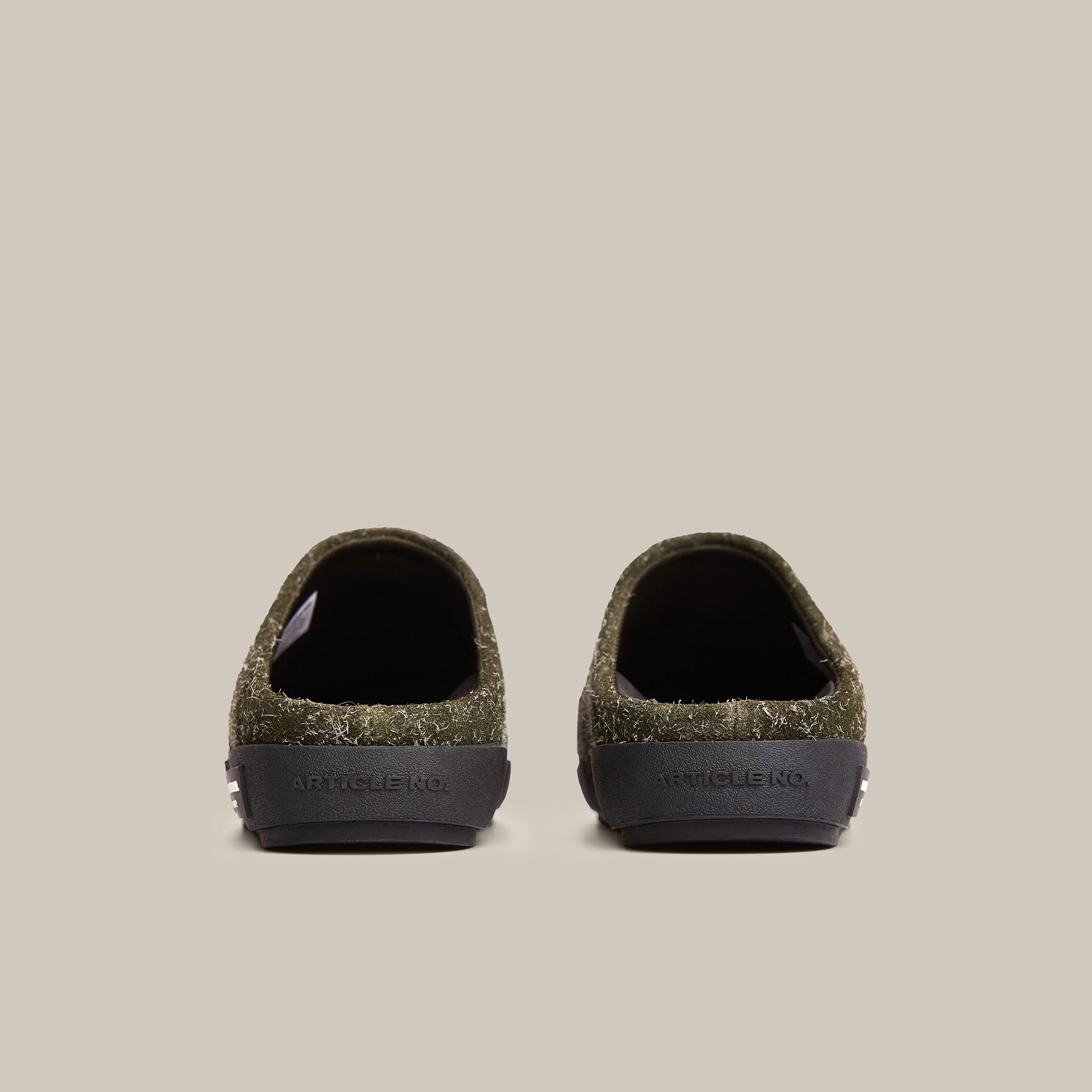 VAGABOND SUEDE GREEN MULE
