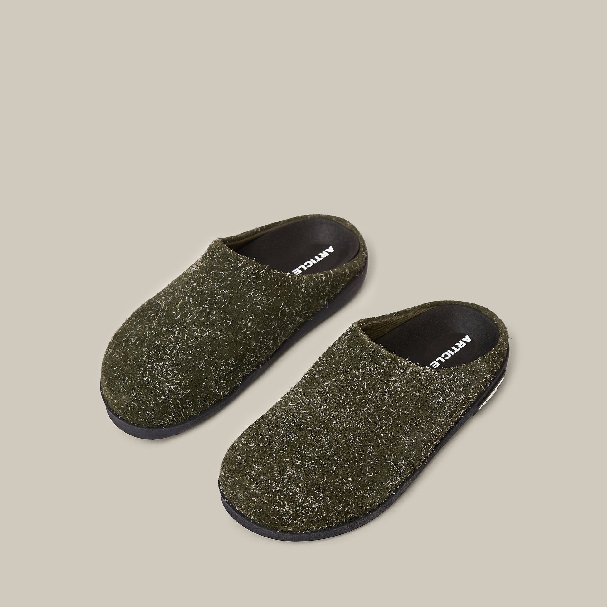 VAGABOND SUEDE GREEN MULE
