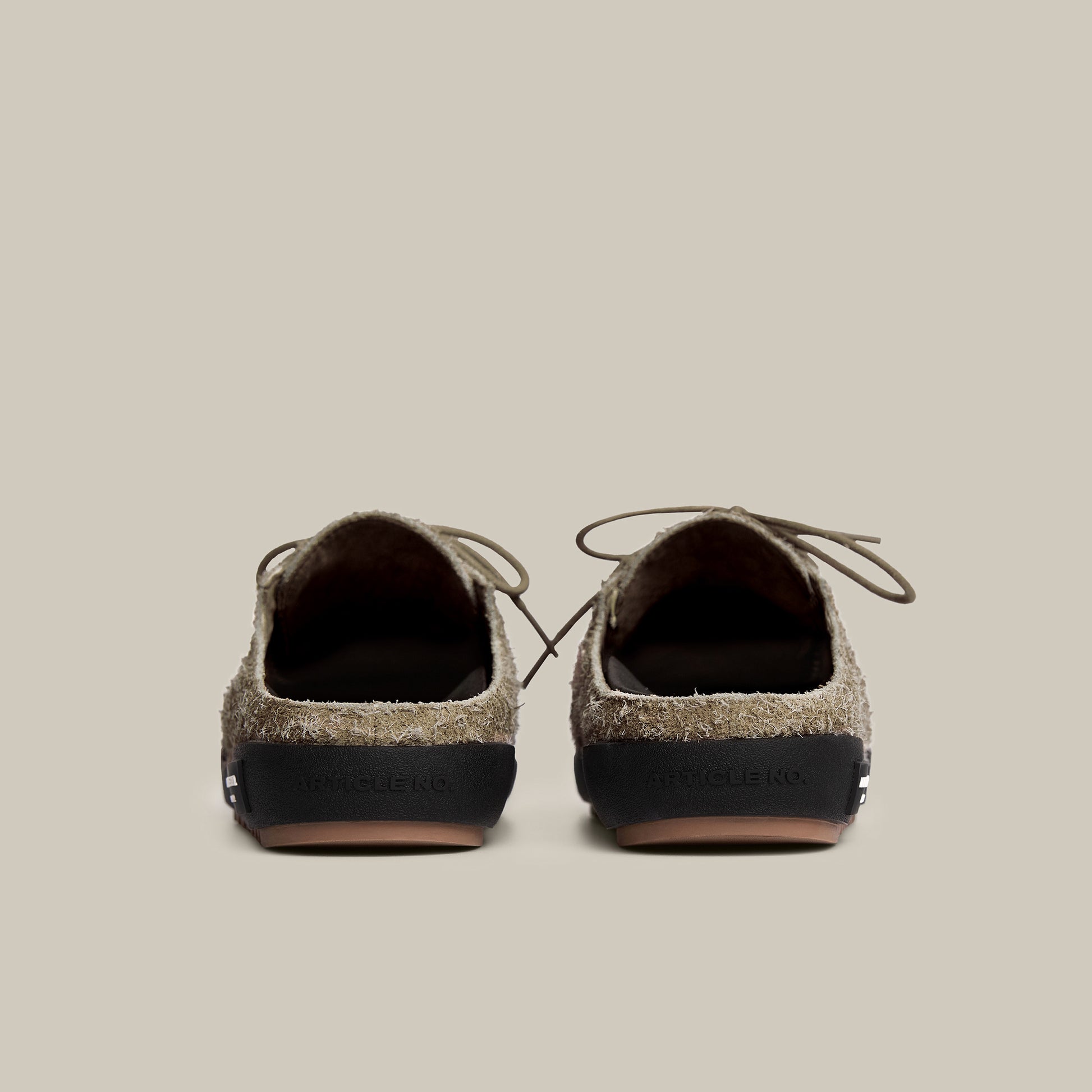 VAGABOND SUEDE BEIGE STRAP MULE