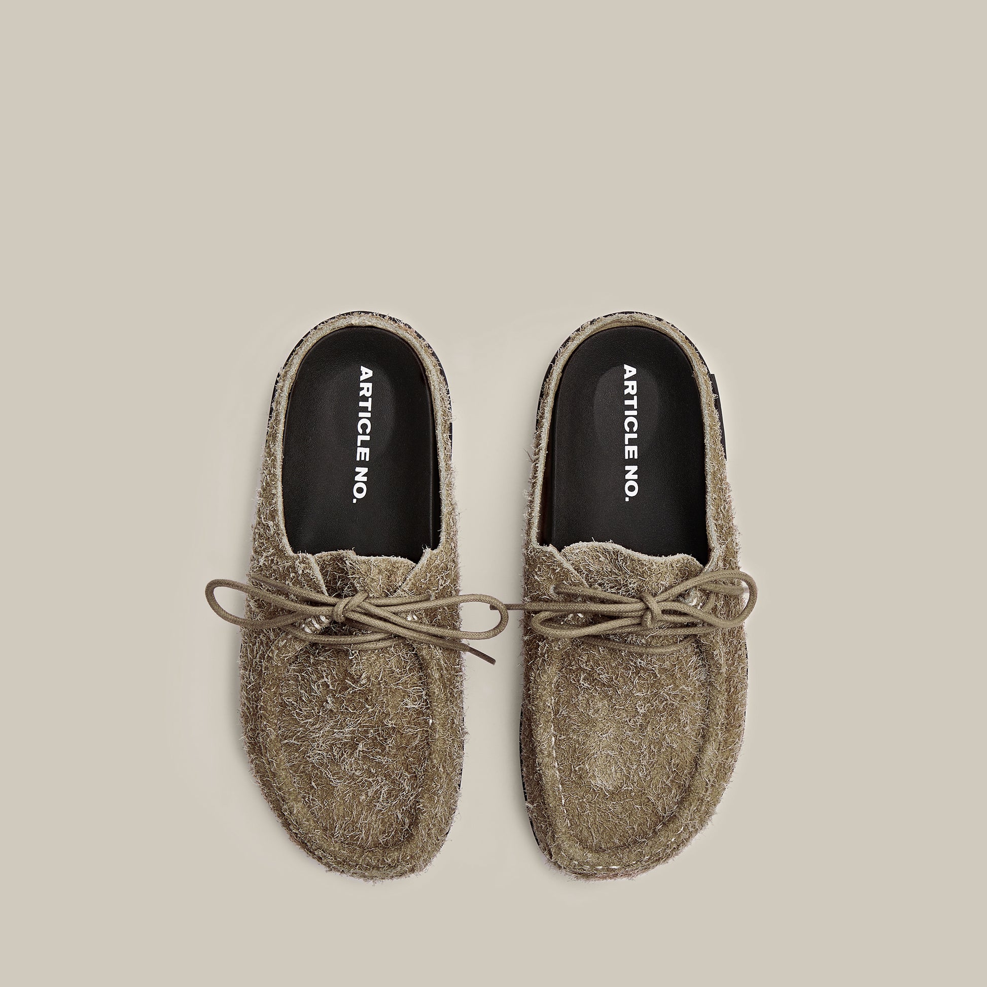 VAGABOND SUEDE BEIGE STRAP MULE