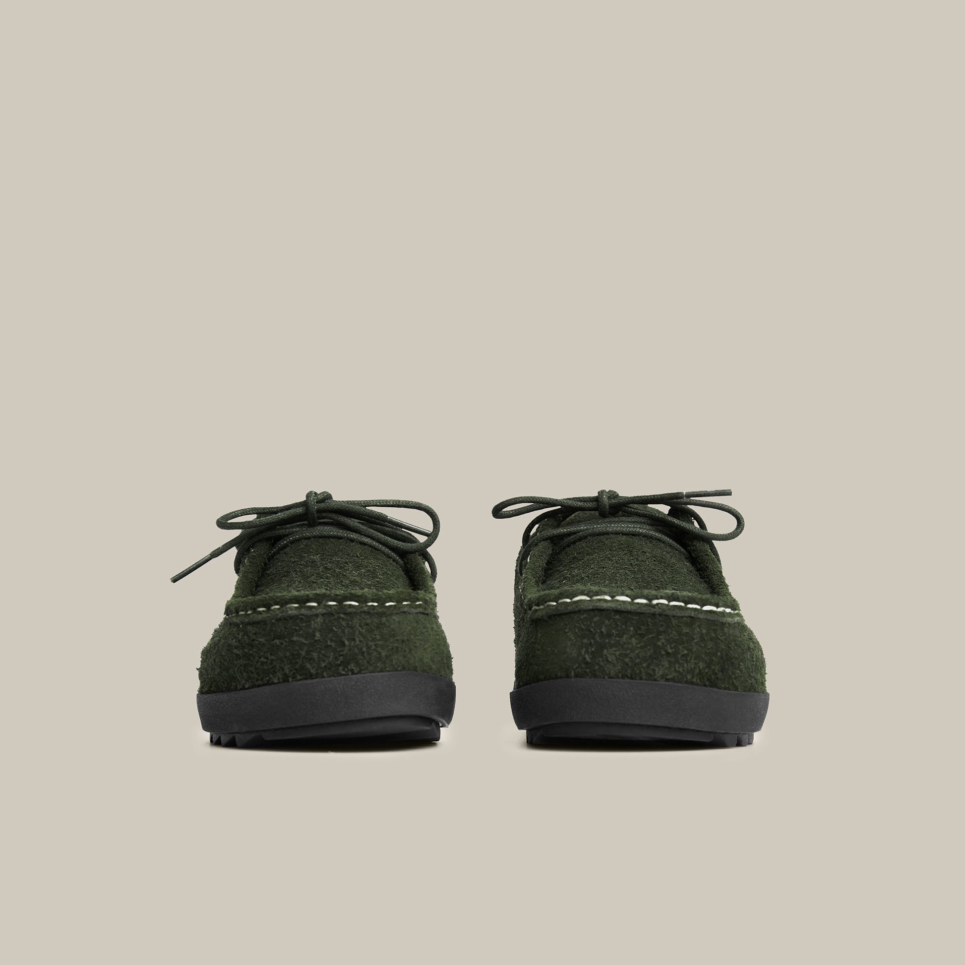 VAGABOND SUEDE GREEN STRAP MULE