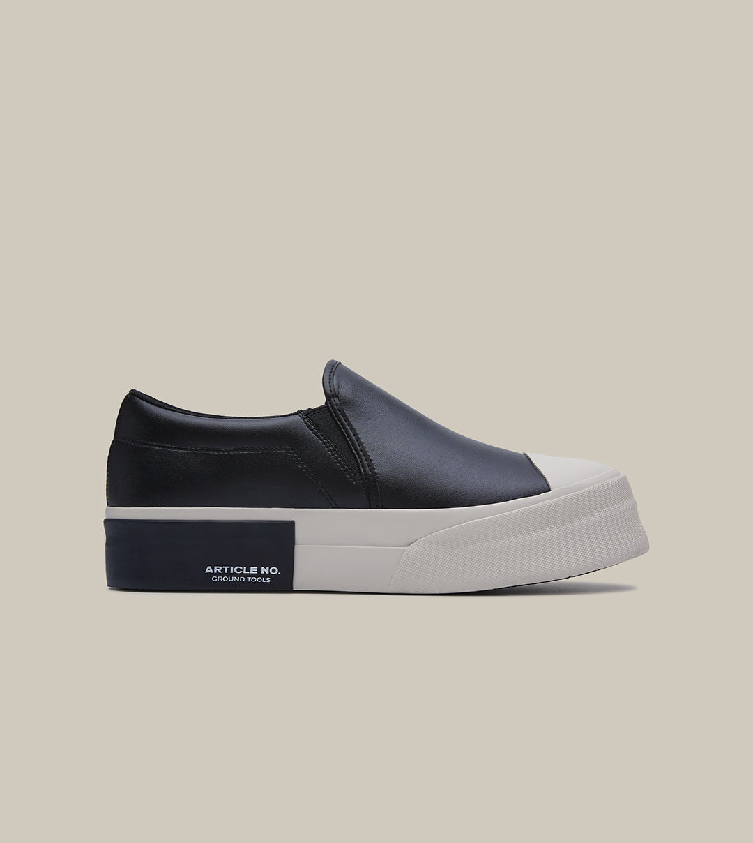 DOWNTOWN PLEATHER SLIP-ON SNEAKERS