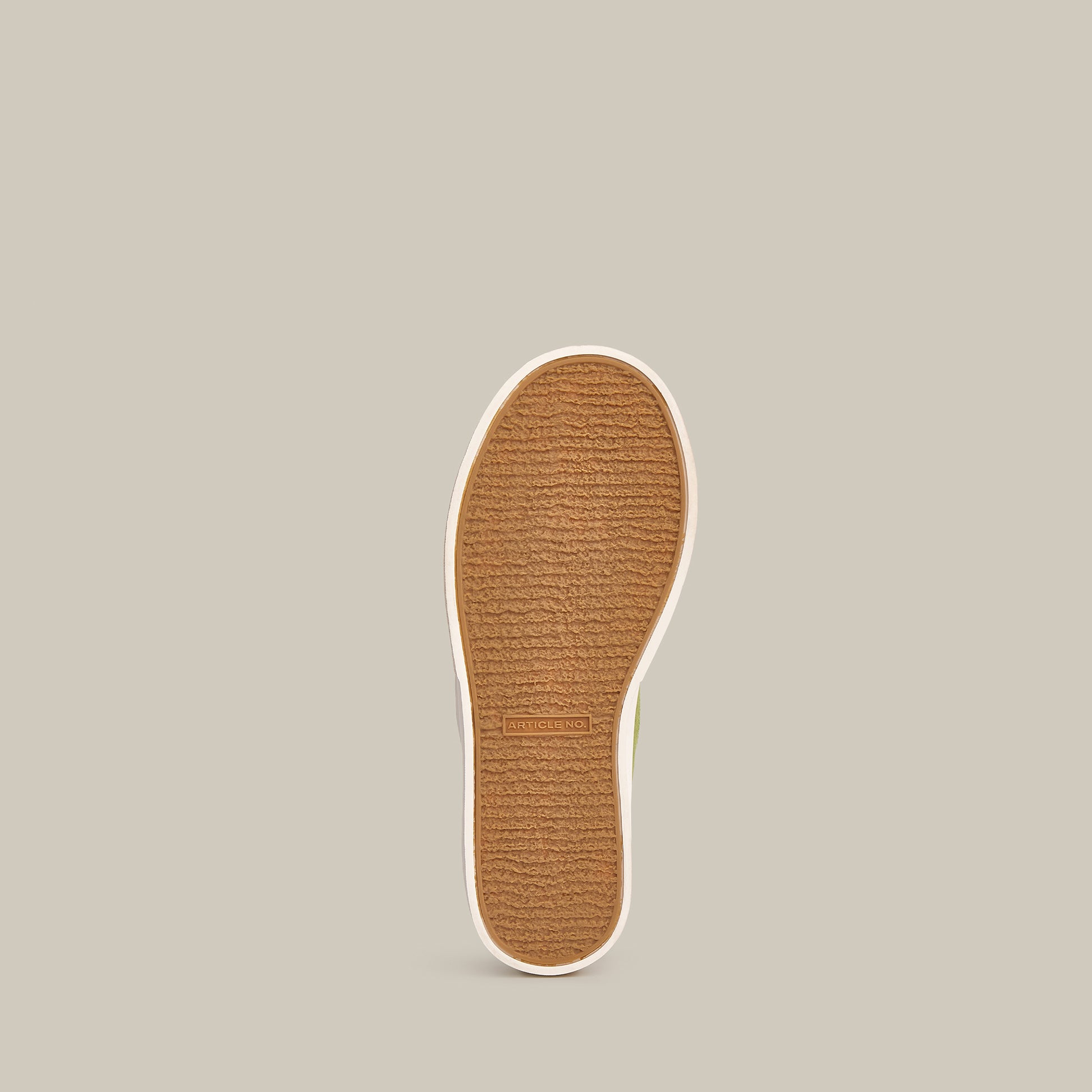 DOWNTOWN LOGO GREEN LOW-TOP SNEAKERS