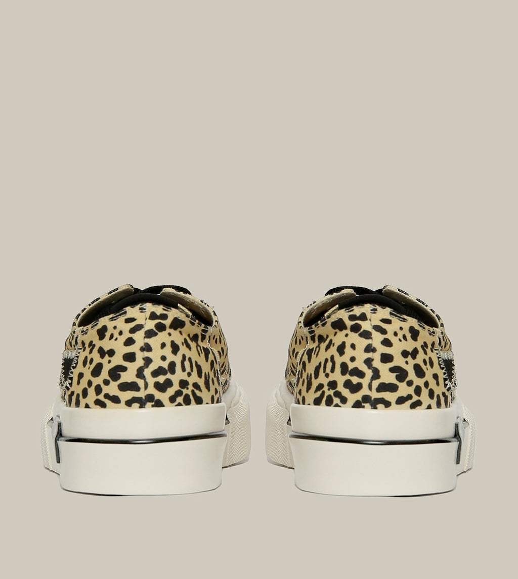 O.G. CLASSIC LEOPARD LOW-CUT VULCANIZED SNEAKERS