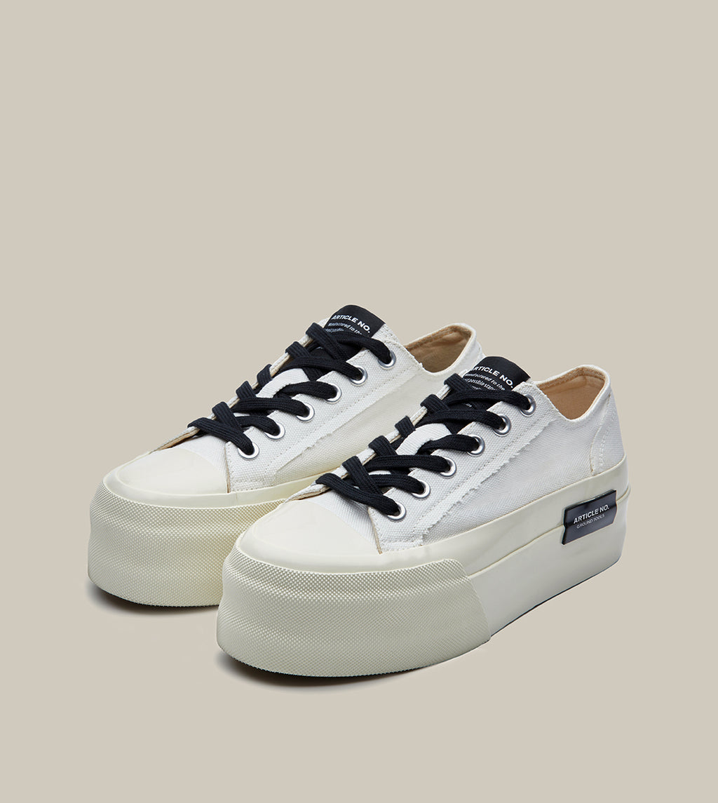 O.G. CLASSIC PLATFORM WHITE SNEAKERS