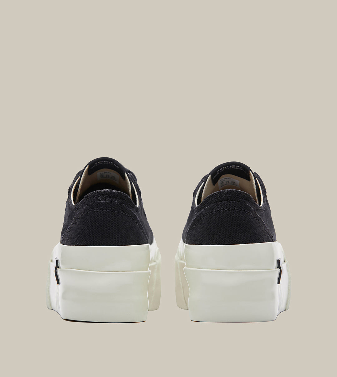 O.G. CLASSIC PLATFORM BLACK SNEAKERS