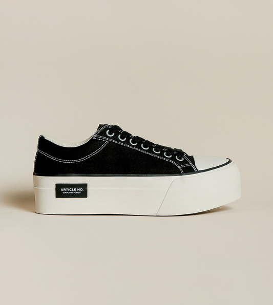 O.G. CLASSIC PLATFORM BLACK SNEAKERS