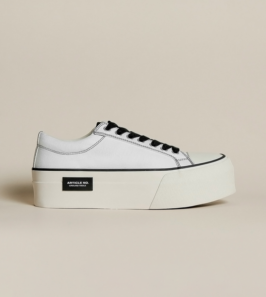O.G. CLASSIC PLATFORM WHITE SNEAKERS